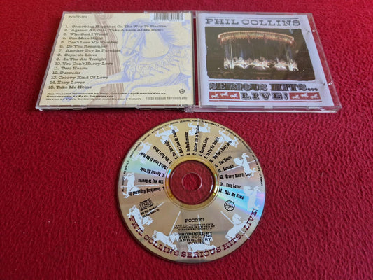 PHIL COLLINS SERIOUS HITS LIVE CD