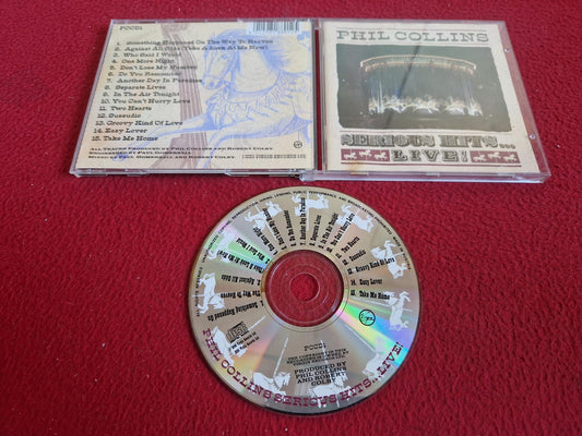 PHIL COLLINS SERIOUS HITS... LIVE CD