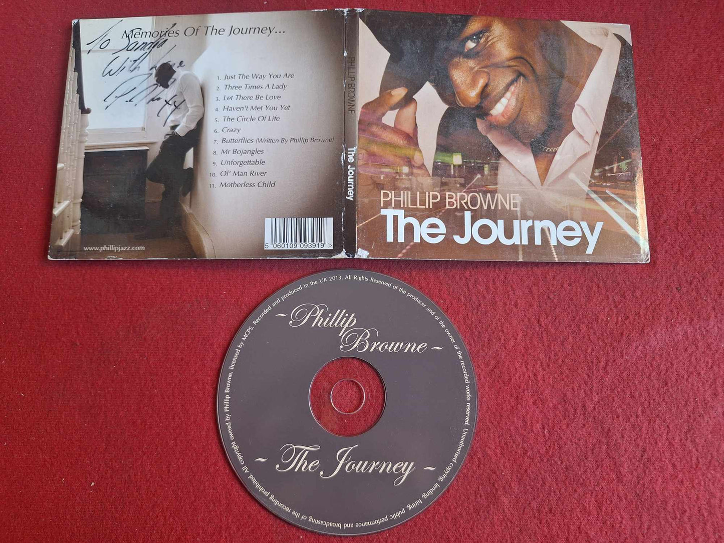 PHILLIP BROWNE THE JOURNEY CD