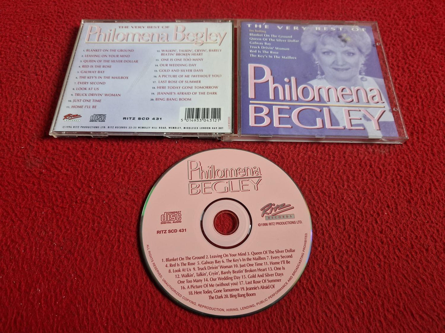 PHILOMENA BEGLEY THE VERY BEST OF CD