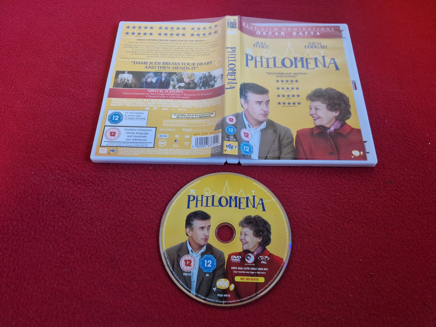 PHILOMENA DVD