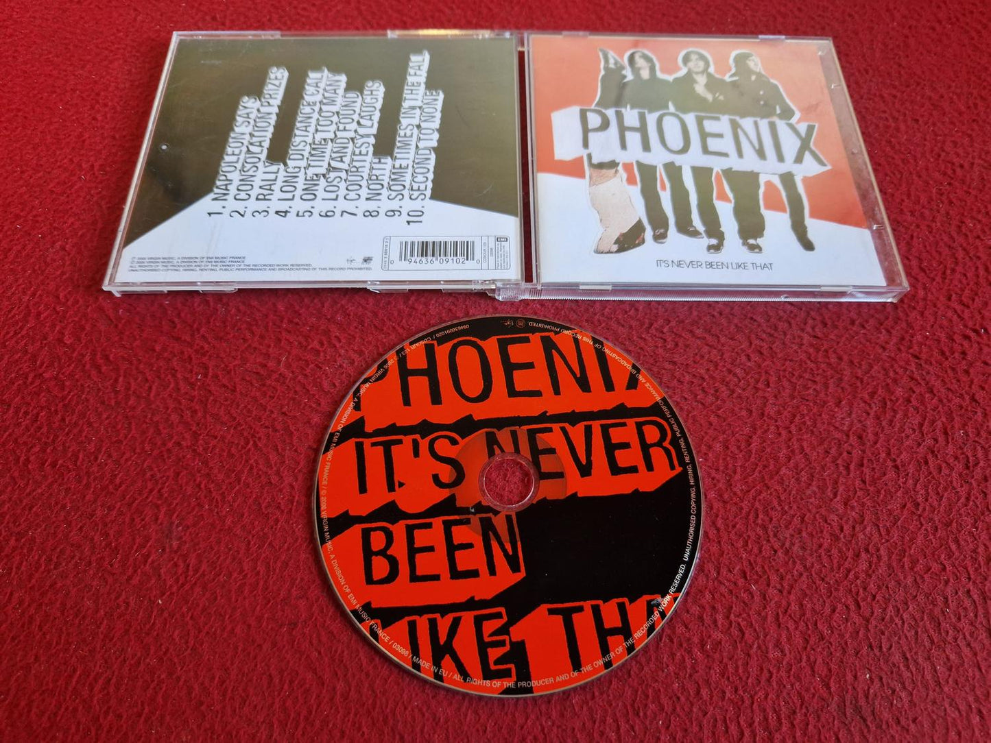 PHOENIX IT'S NEVER BEEN LIKE THAT CD