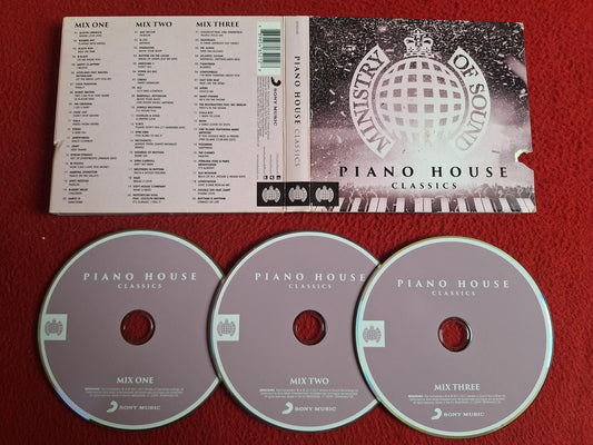 PIANO HOUSE CLASSICS MINISTRY OF SOUND CD BOX