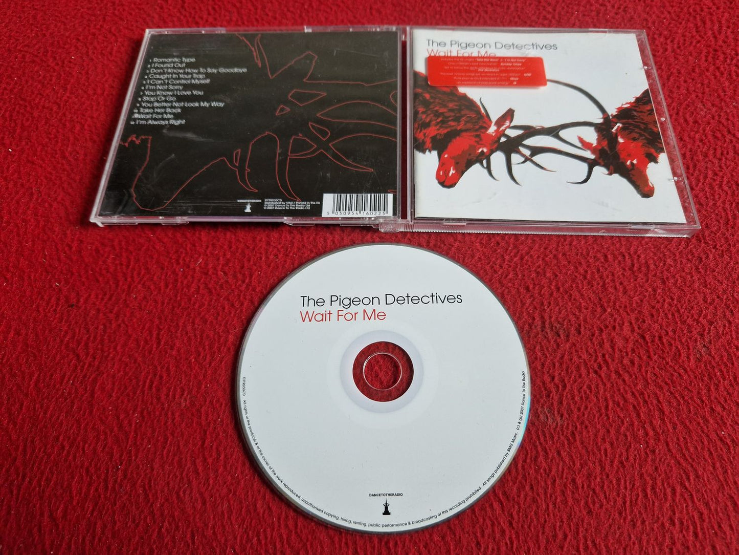 PIGEON DETECTIVES WAIT FOR ME CD