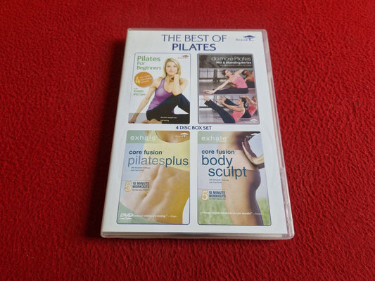 PILATES FOR BEGINNERS / DO MORE / CORE FUSION PILATES PLUS & BODY SCULPT BOX DVD