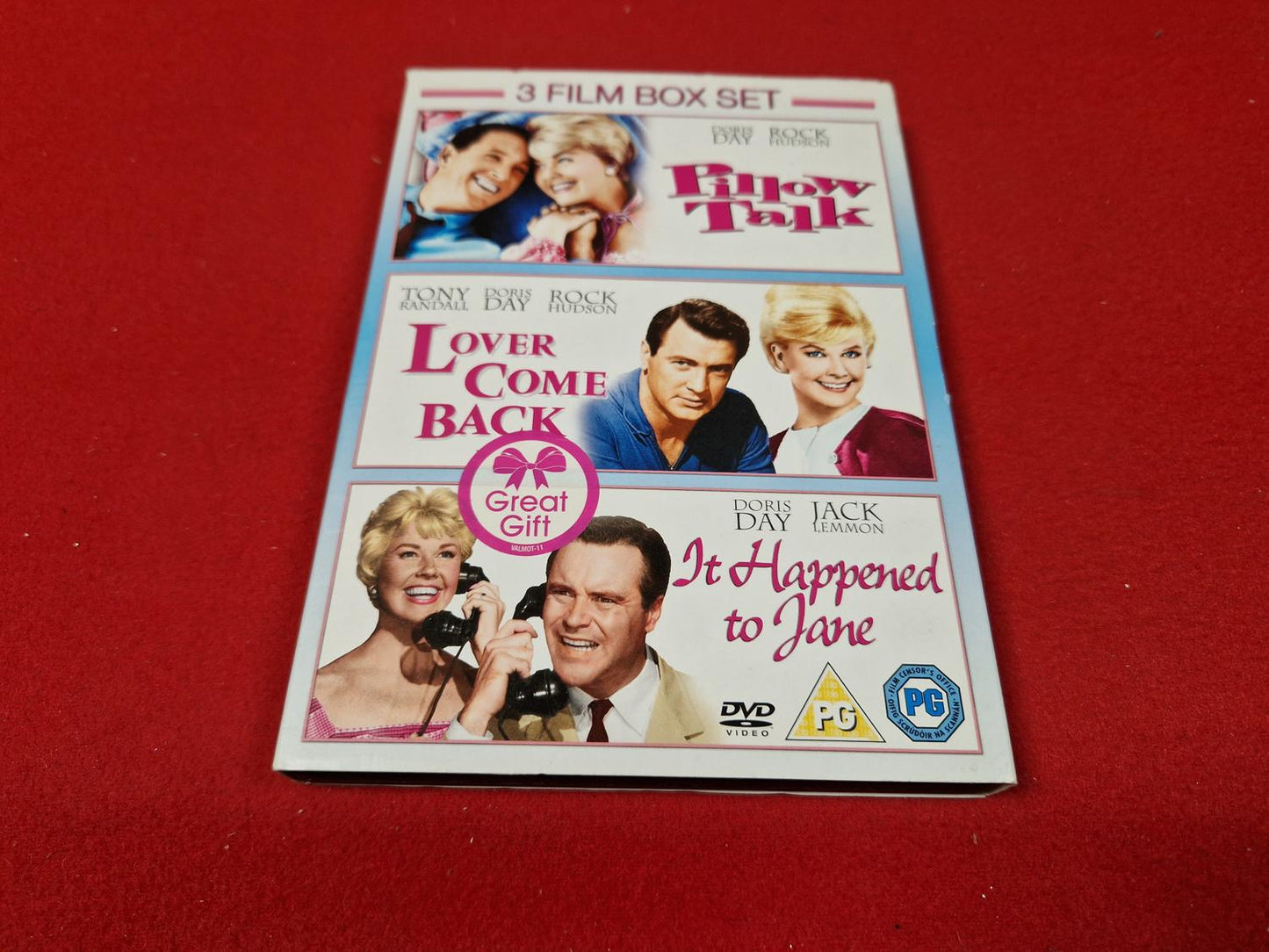PILLOW TALK / LOVER COME BACK / IT HAPPENED TO JANE BOX till DVD