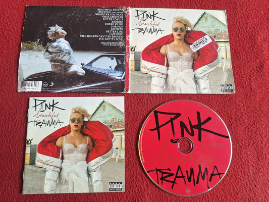 PINK BEAUTIFUL TRAUMA [ SKADA PÅ PAPPBOX ] CD