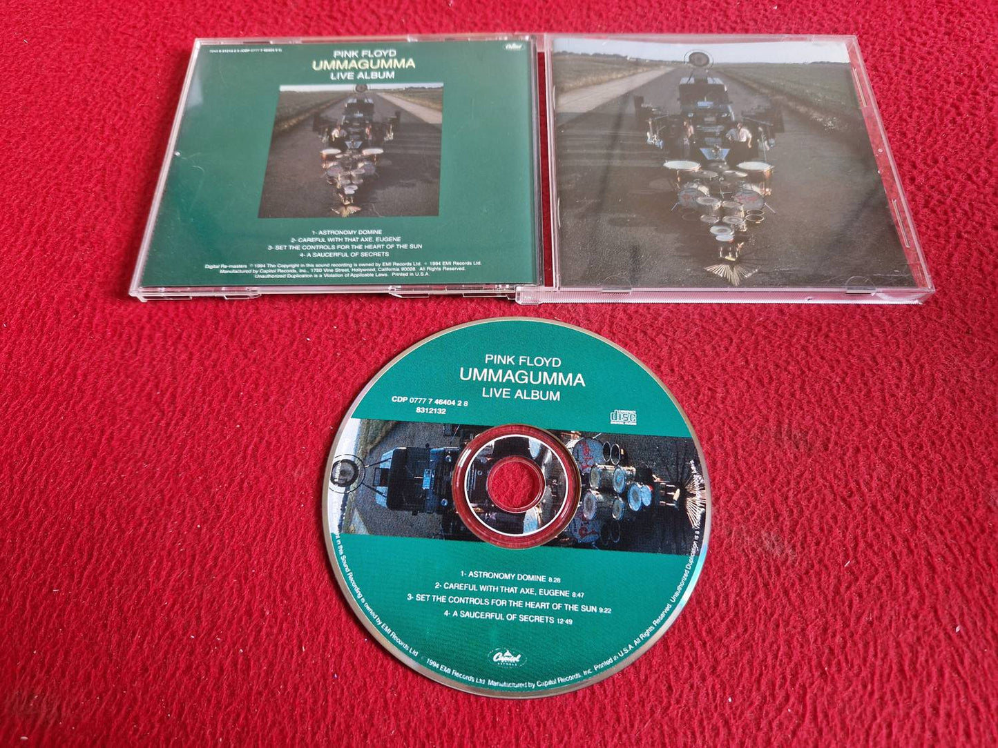 PINK FLOYD UMMAGUMMA LIVE ALBUM CD