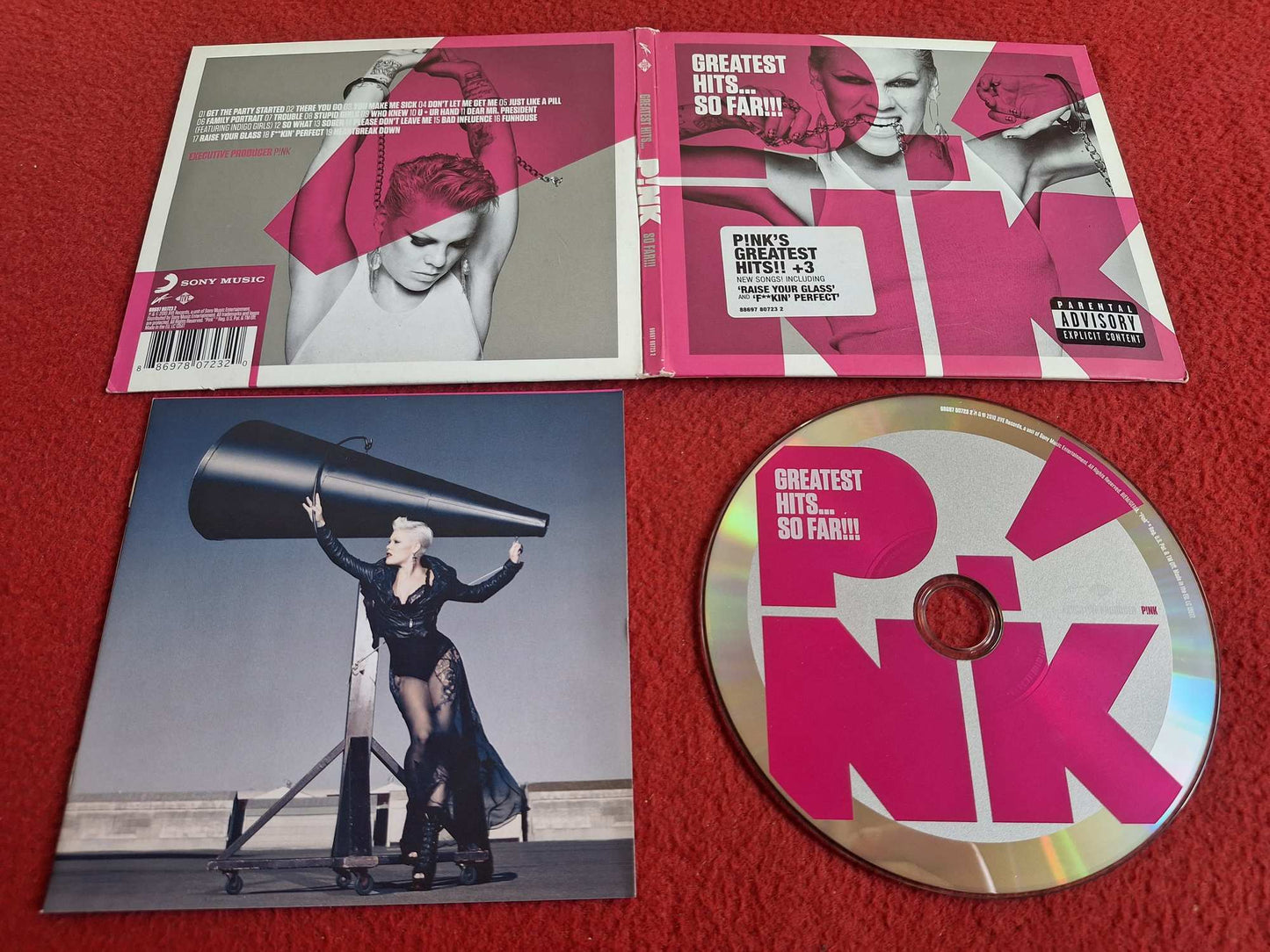 PINK GREATEST HITS... SO FAR CD