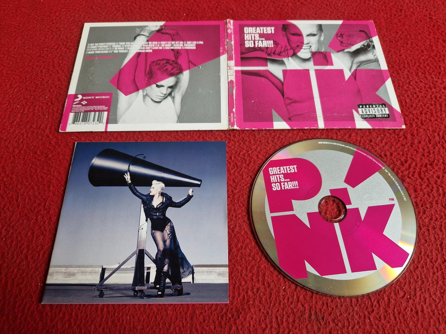 PINK GREATEST HITS... SO FAR CD