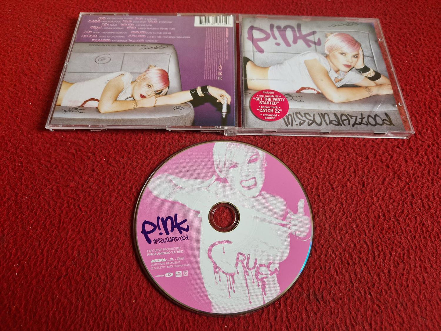 PINK MISSUNDAZTOOD CD