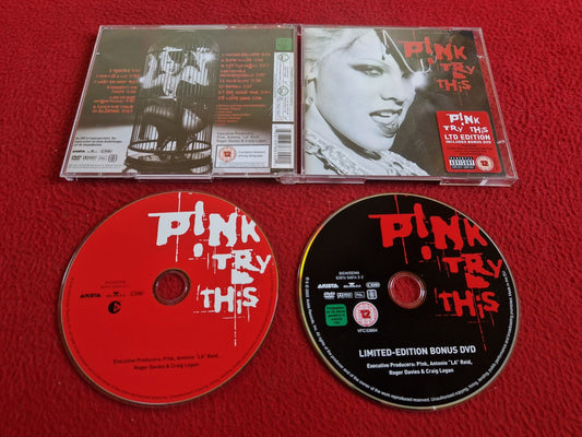 PINK TRY THIS LTD EDITION CD