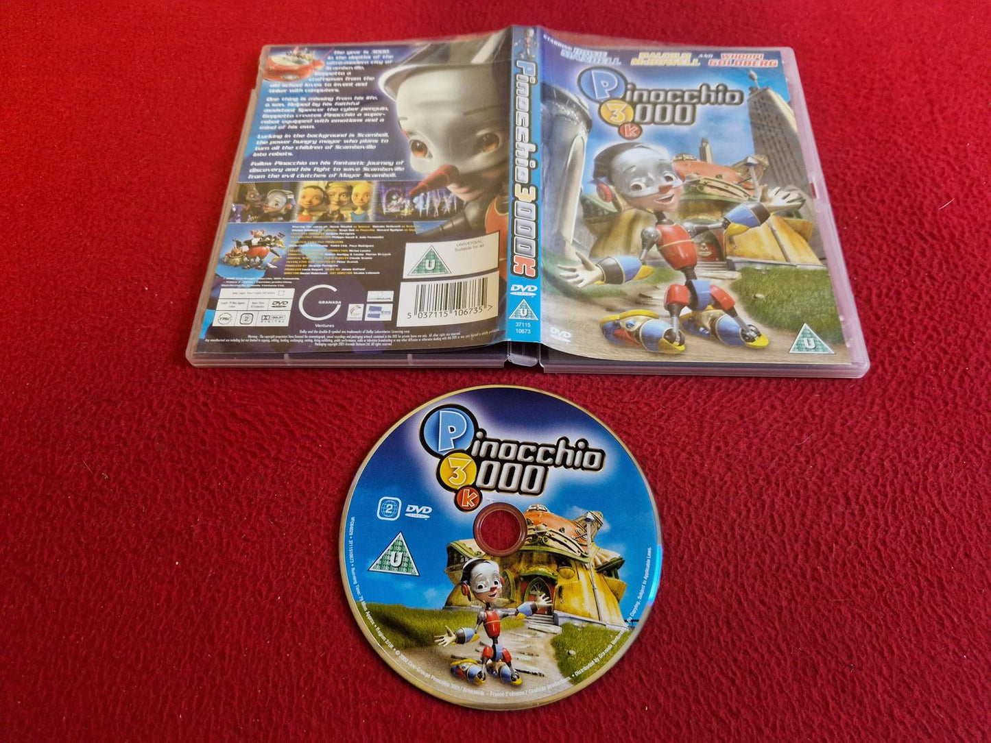 PINOCCHIO 3000 DVD