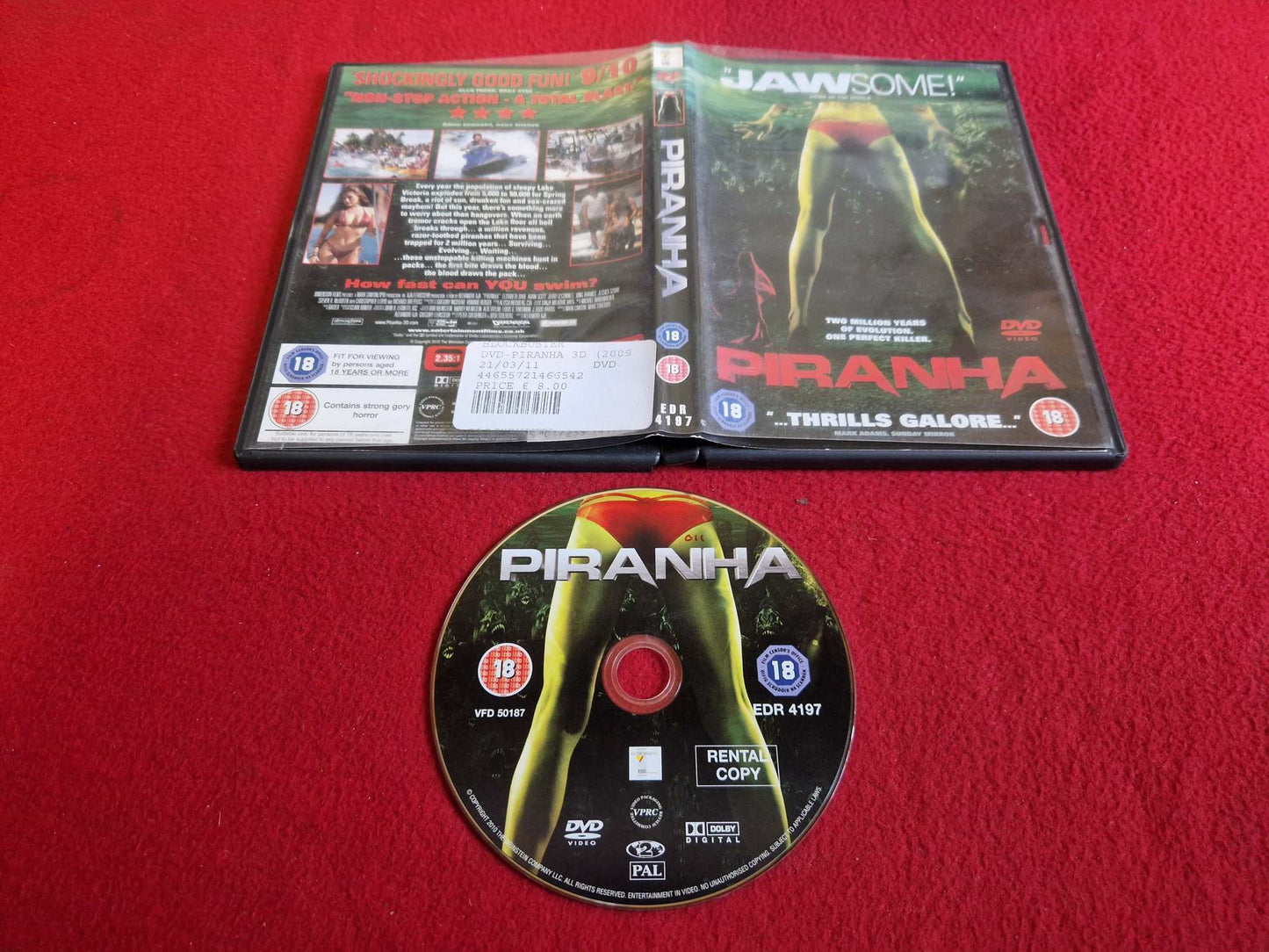 PIRANHA DVD