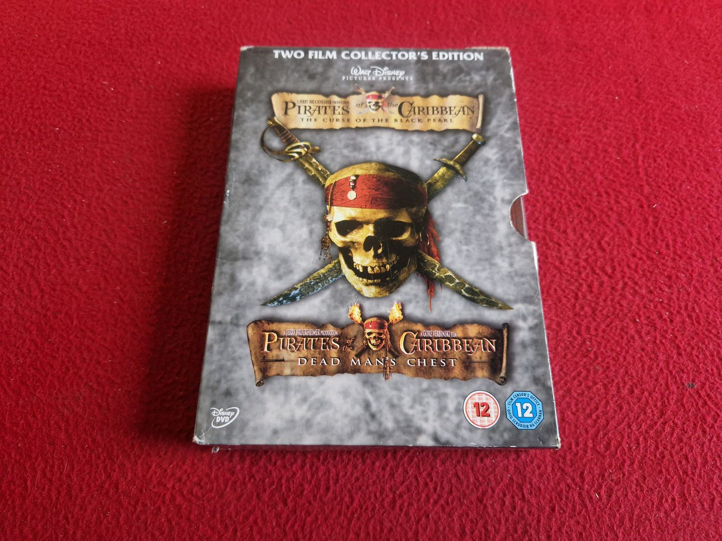 PIRATES OF THE CARIBBEAN CURSE OF THE BLACK PEARL / DEAD MAN'S CHEST BOX DVD