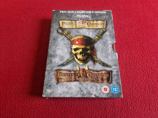 PIRATES OF THE CARIBBEAN CURSE OF THE BLACK PEARL / DEAD MAN'S CHEST BOX DVD