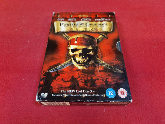 PIRATES OF THE CARIBBEAN CURSE OF THE BLACK PEARL + THE LOST DISC BOX till DVD