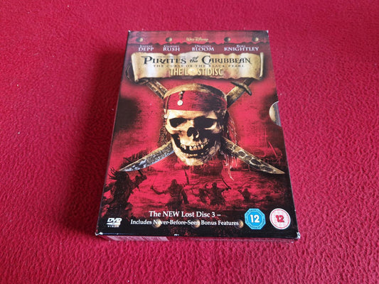 PIRATES OF THE CARIBBEAN CURSE OF THE PLACK PEARL / THE LOST DISC BOX DVD