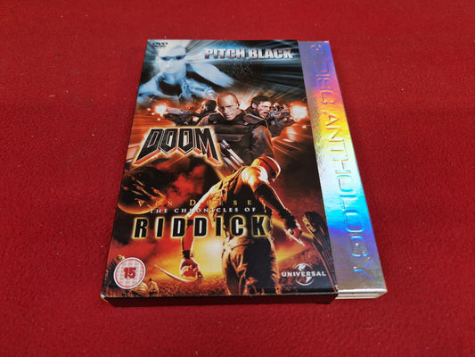 PITCH BLACK / DOOM / THE CHRONICLES OF RIDDICK BOX till DVD