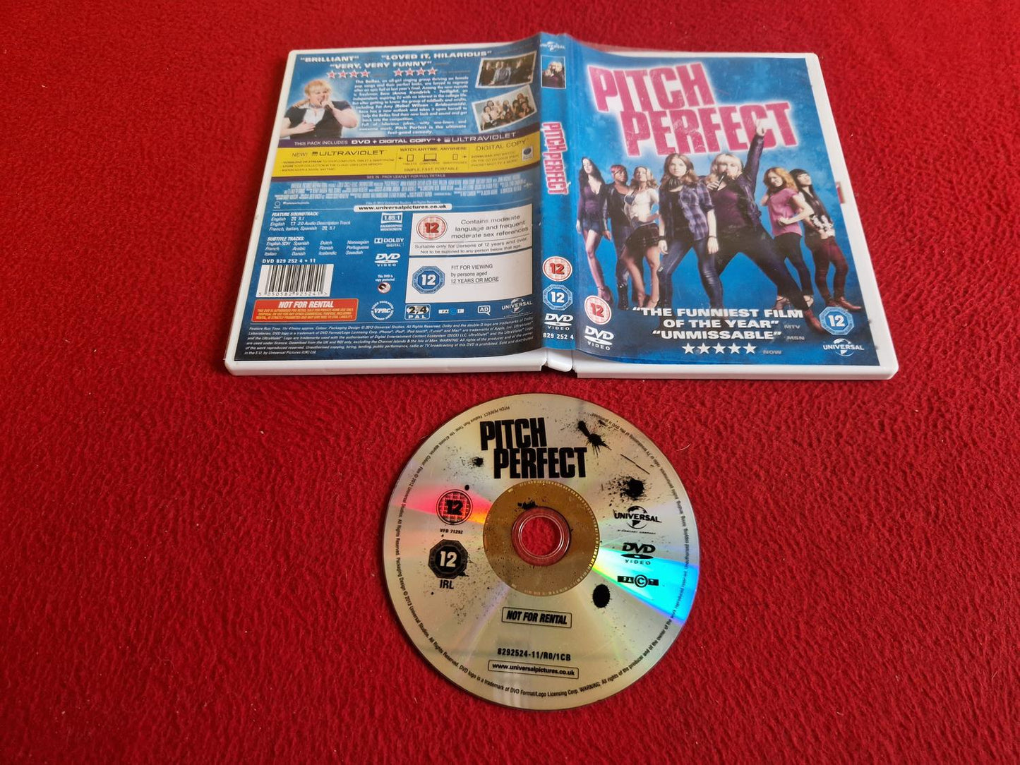PITCH PERFECT DVD
