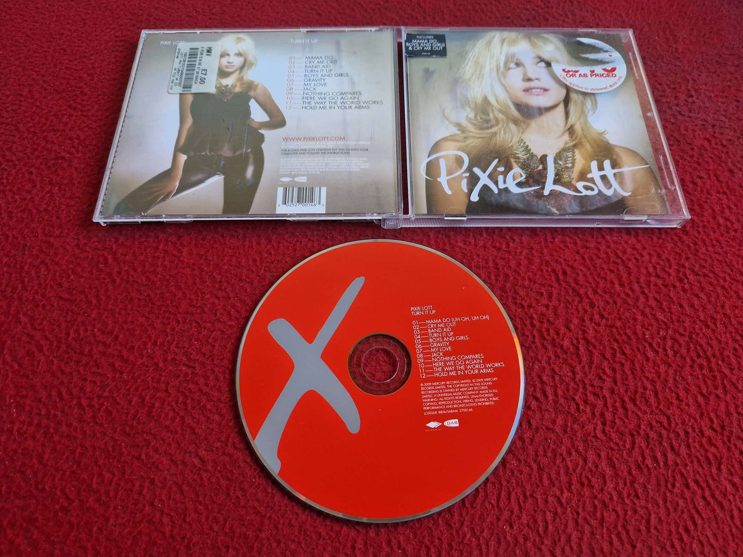 PIXIE LOTT TURN IT UP CD