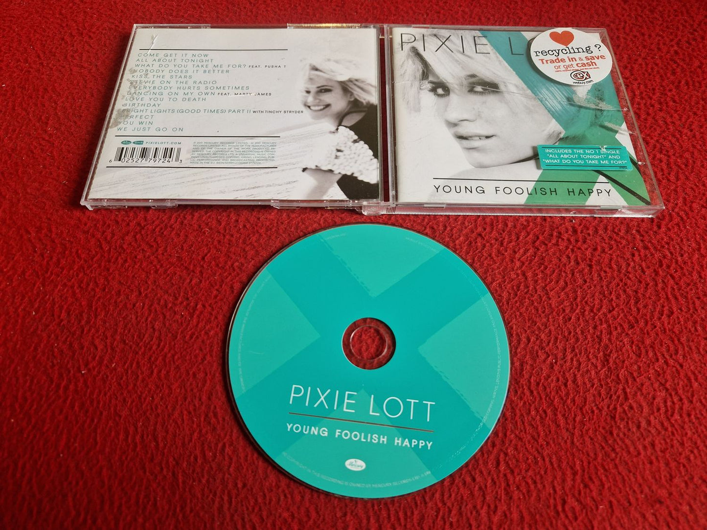 PIXIE LOTT YOUNG FOOLISH HAPPY CD