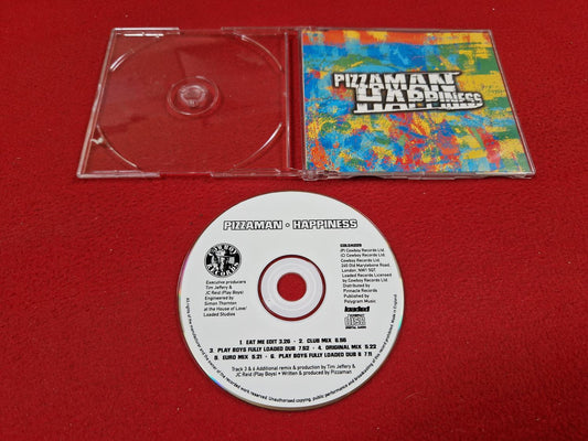 PIZZAMAN HAPPINESS SINGEL till CD