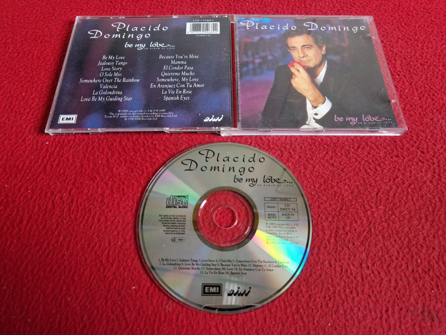 PLACIDO DOMINGO BE MY LOVE CD