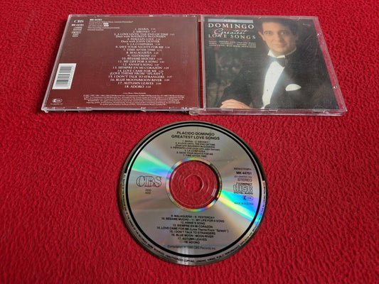 PLACIDO DOMINGO GREATEST LOVE SONGS CD