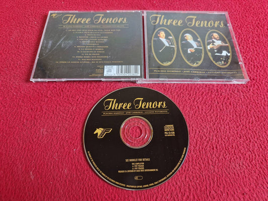 PLACIDO DOMINGO / JOSE CARRERAS / LUCIANO PAVAROTTI THREE TENORS CD