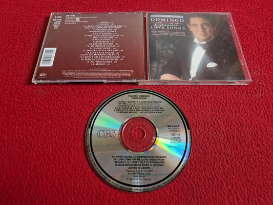 PLACIDO DOMINGO LOVE SONGS CD