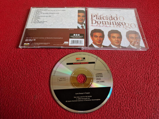 PLACIDO DOMINGO LOVE SONGS & TANGO CD