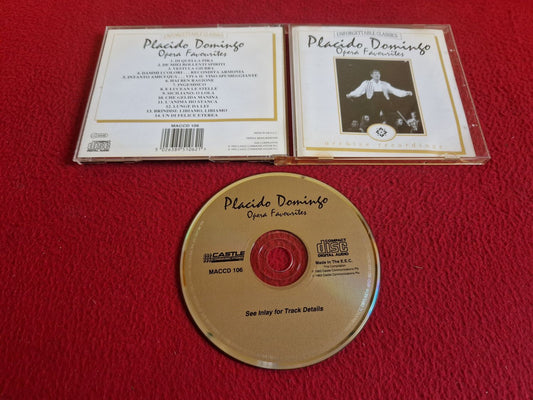 PLACIDO DOMINGO – OPERA FAVOURITES - ARCHIVE RECORDINGS CD