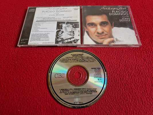 PLACIDO DOMINGO PERHAPS LOVE CD