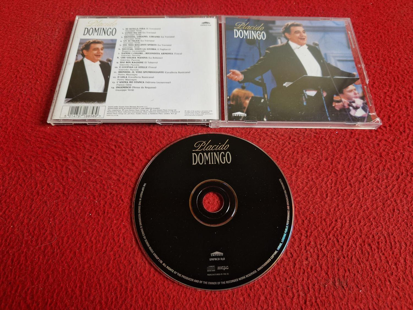 PLACIDO DOMINGO - PLACIDO DOMINGO CD