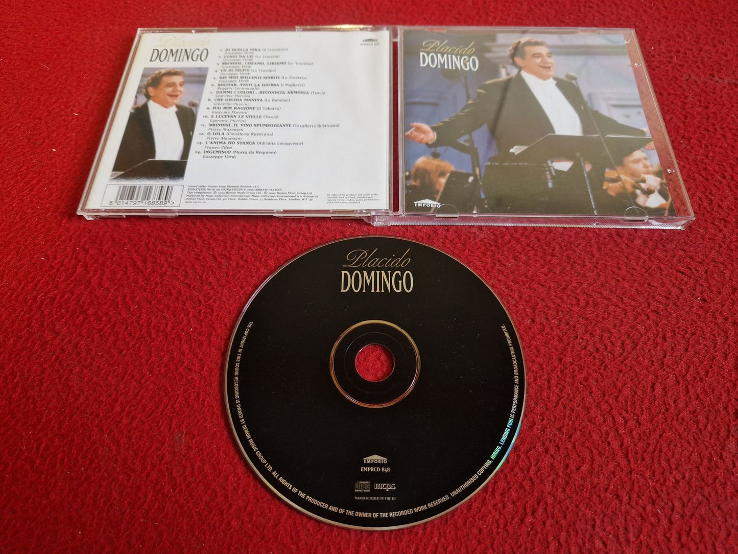 PLACIDO DOMINGO - PLACIDO DOMINGO CD
