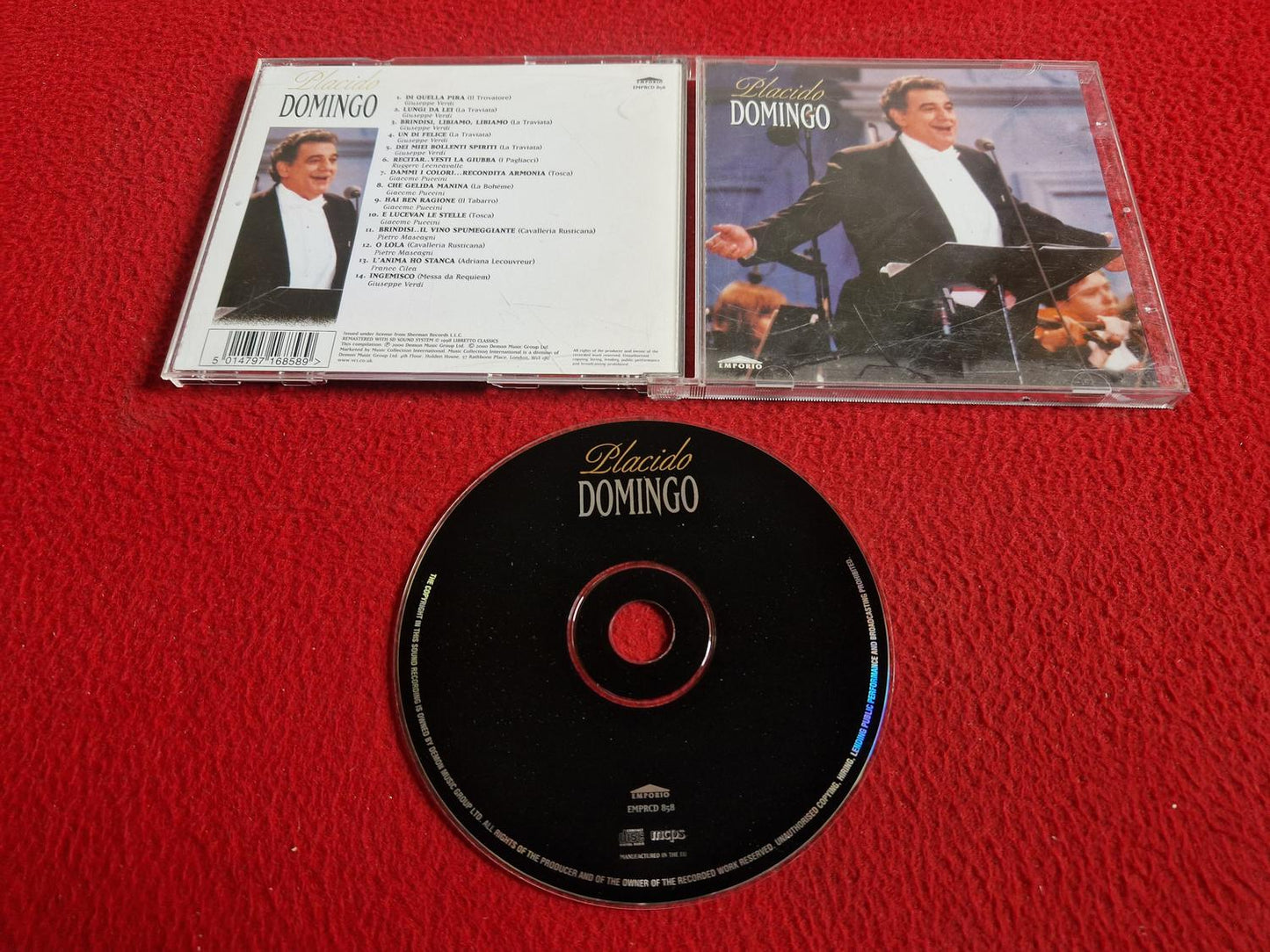 PLACIDO DOMINGO - PLACIDO DOMINGO CD