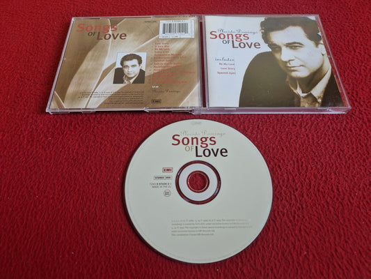 PLACIDO DOMINGO SONGS OF LOVE CD