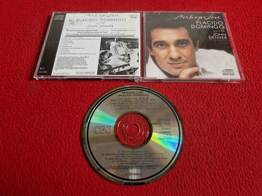 PLACIDO DOMINGO WITH JOHN DENVER PERHAPS LOVE CD