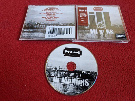 PLAN B ILL MANORS CD