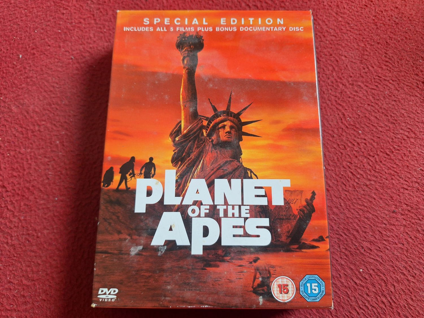 PLANET OF THE APES SPECIAL EDITION 5 FILMS BOX DVD