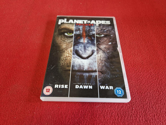 PLANET OF THE APES TRILOGY BOX till DVD