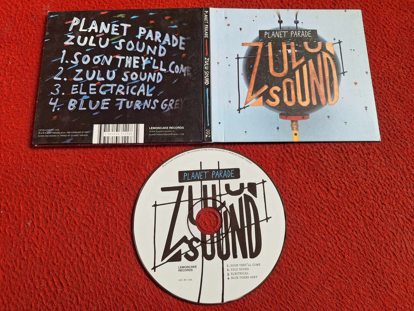 PLANET PARADE ZULU SOUND CD