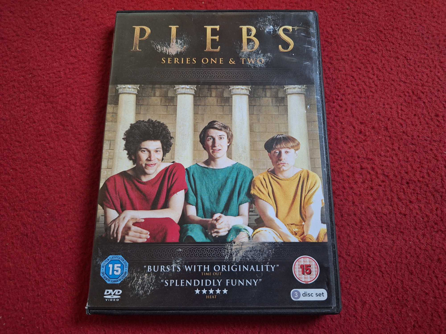 PLEBS SERIES 1 & 2 BOX DVD