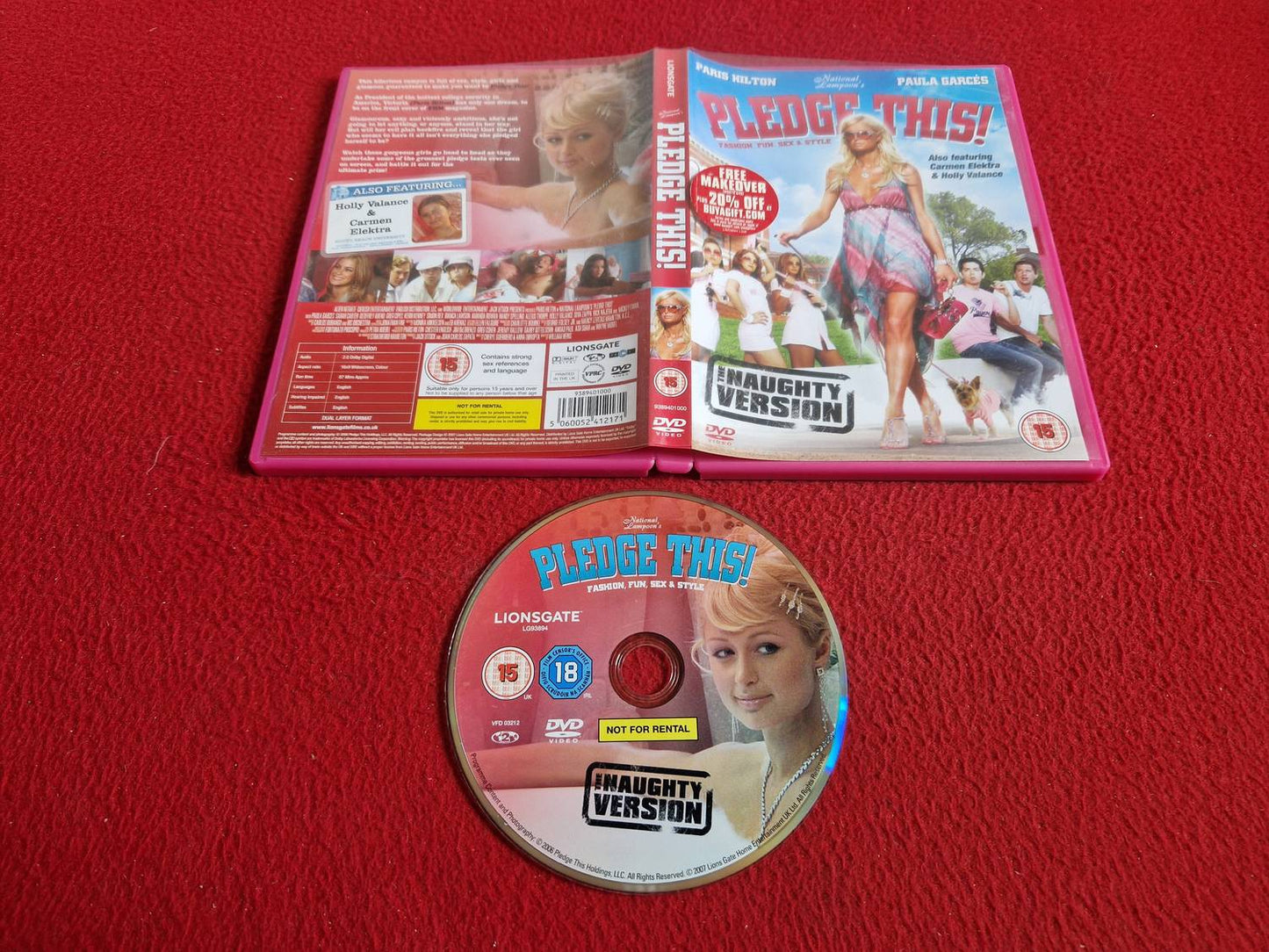 PLEDGE THIS DVD