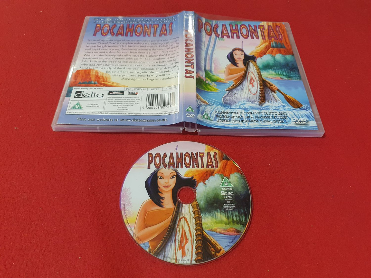 POCAHONTAS till DVD