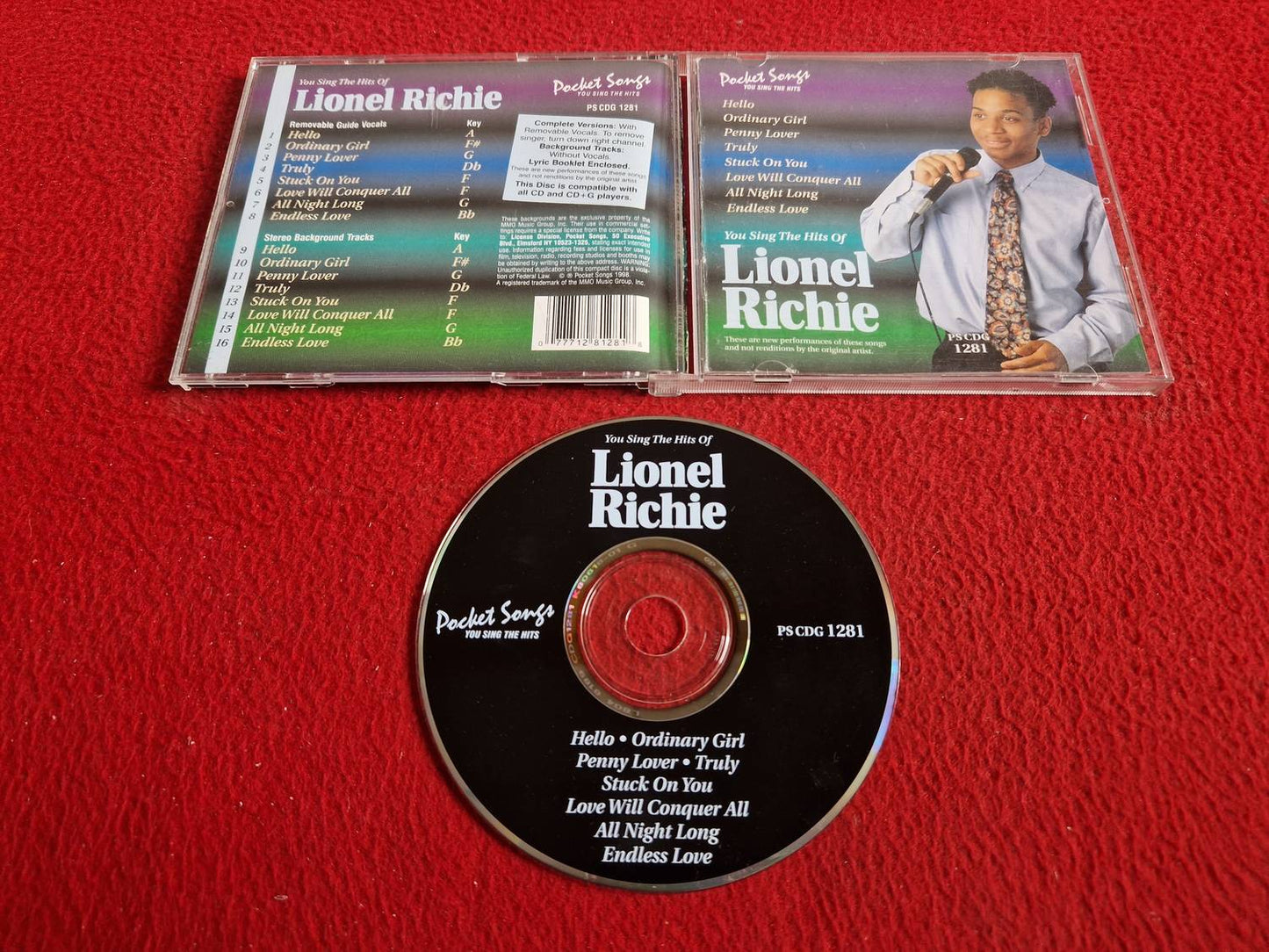 POCKET SONGS YOU SING THE HITS OF LIONEL RICHIE CD