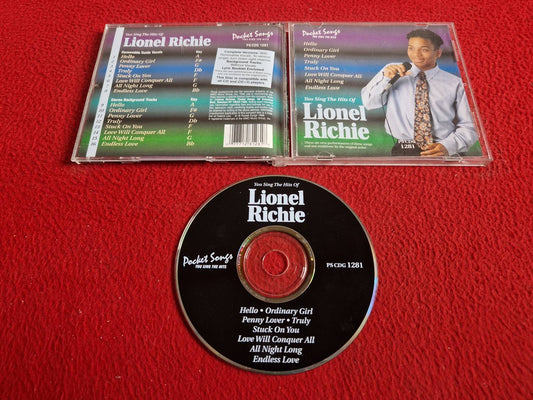POCKET SONGS YOU SING THE HITS OF LIONEL RICHIE CD