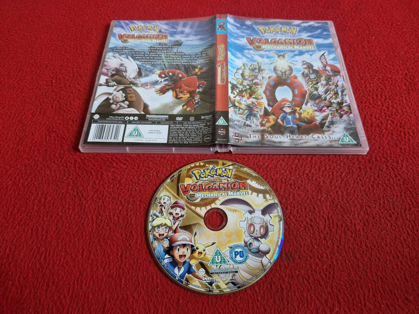 POKEMON VOLCANION AND THE MECHANICAL MARVEL DVD