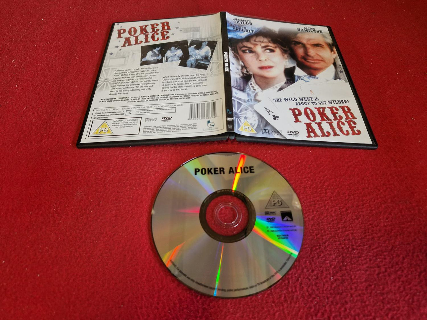 POKER ALICE till DVD